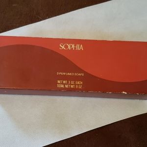 3 piece Sophia soap vintage 80's